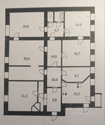 Продажа 1 комнаты, 16 м², 3/5 этаж