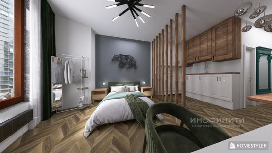 Продажа 1-комнатной квартиры 30,5 м², 10/14 этаж