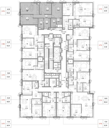 Продажа 3-комнатной квартиры 83,4 м², 21/29 этаж