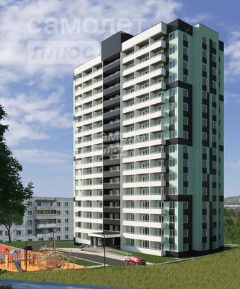 Продажа 1-комнатной квартиры 33,1 м², 7/16 этаж