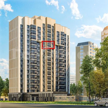 Продажа 2-комнатной квартиры 60,5 м², 12/17 этаж