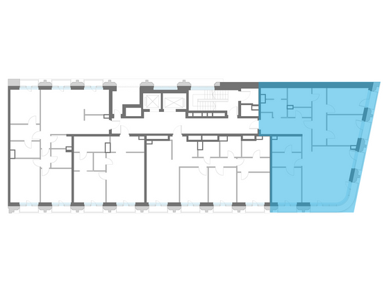 Продажа 3-комнатной квартиры 134,2 м², 2/11 этаж