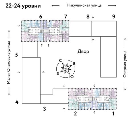 Продажа 2-комнатной квартиры 42,7 м², 23/30 этаж