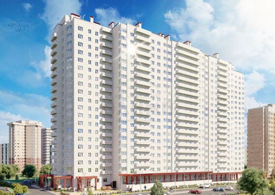 Продажа 2-комнатной квартиры 51,4 м², 18/19 этаж