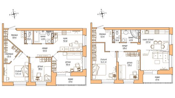 Продажа 3-комнатной квартиры 72,7 м², 24/24 этаж