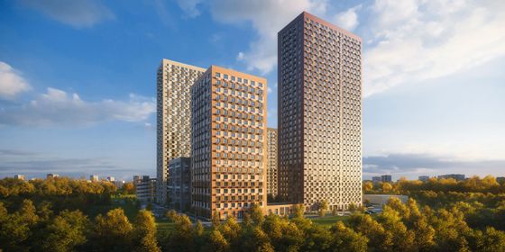 Продажа 1-комнатной квартиры 34,3 м², 15/20 этаж