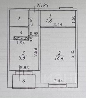Продажа 1-комнатной квартиры 40 м², 15/15 этаж