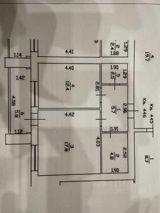 Продажа 1-комнатной квартиры 49 м², 6/16 этаж