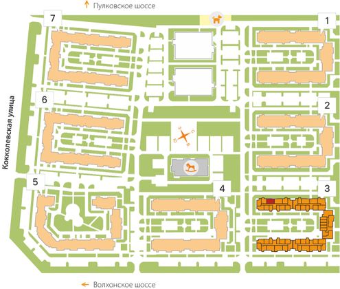 56,1 м², 2-комн. квартира, 5/5 этаж