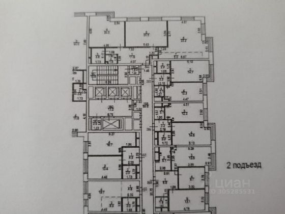 Продажа 1-комнатной квартиры 35,3 м², 22/22 этаж