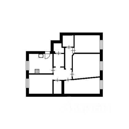 Продажа 4-комнатной квартиры 90,2 м², 1/6 этаж