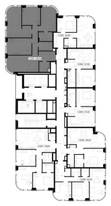 Продажа 4-комнатной квартиры 109,5 м², 23/30 этаж