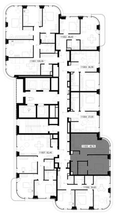 Продажа 1-комнатной квартиры 48,7 м², 10/30 этаж