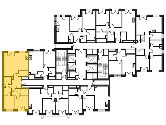 Продажа 2-комнатной квартиры 82,7 м², 27/28 этаж