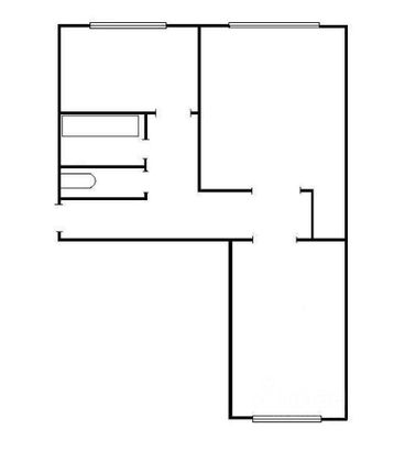 Продажа 2-комнатной квартиры 44,8 м², 1/5 этаж