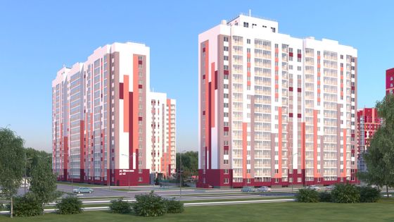 Продажа 2-комнатной квартиры 62,4 м², 2/16 этаж