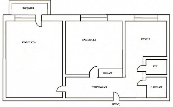 Продажа 2-комнатной квартиры 42,7 м², 7/9 этаж