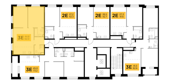 Продажа 3-комнатной квартиры 62 м², 10/17 этаж