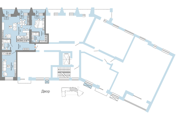 Продажа 3-комнатной квартиры 80 м², 7/7 этаж