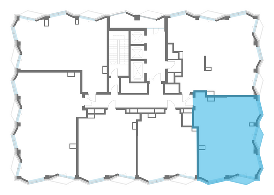 Продажа 3-комнатной квартиры 115,5 м², 3/14 этаж