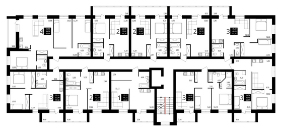 Продажа 4-комнатной квартиры 89,9 м², 2/10 этаж