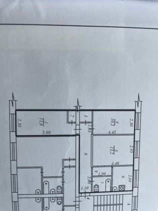 Продажа 3-комнатной квартиры 55 м², 2/5 этаж