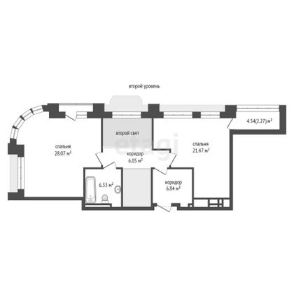 Продажа многокомнатной квартиры 154,9 м², 8/9 этаж