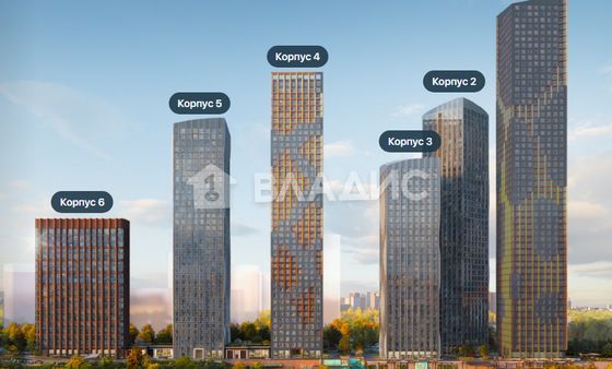 Продажа 2-комнатной квартиры 35,7 м², 34/45 этаж