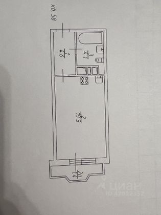 Продажа квартиры-студии 28 м², 7/17 этаж