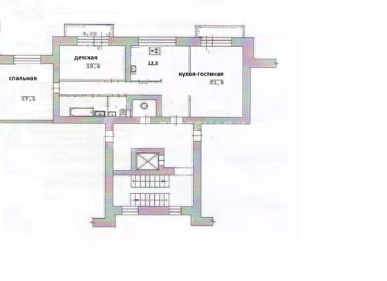 Продажа 3-комнатной квартиры 84 м², 6/9 этаж