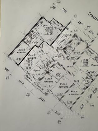 Продажа 2-комнатной квартиры 46,1 м², 10/12 этаж