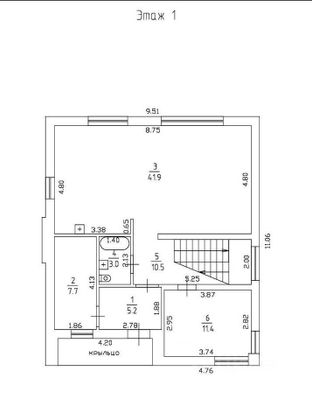 Продажа дома, 172 м², с участком 8 соток