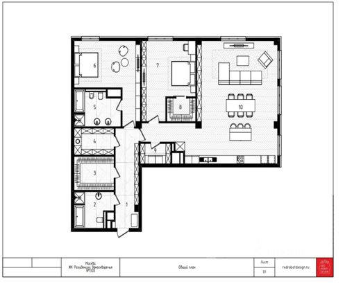 Продажа 3-комнатной квартиры 129,4 м², 13/14 этаж