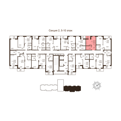 Продажа квартиры-студии 23,5 м², 11/11 этаж