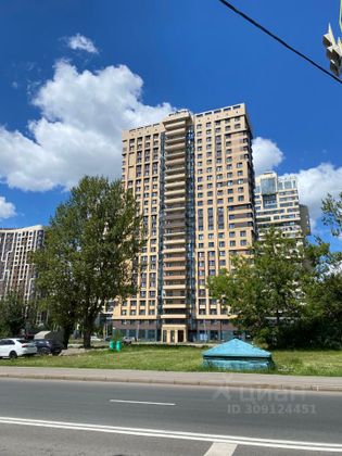 Продажа 2-комнатной квартиры 57,3 м², 24/25 этаж