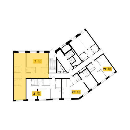 Продажа 3-комнатной квартиры 118,6 м², 2/16 этаж