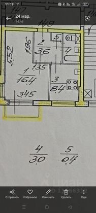 Продажа 1-комнатной квартиры 31,8 м², 5/10 этаж