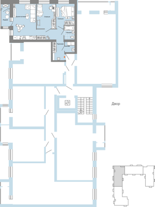 Продажа 3-комнатной квартиры 70 м², 6/7 этаж