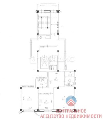 Продажа 2-комнатной квартиры 94,6 м², 4/16 этаж