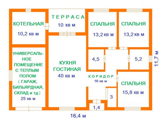 Продажа дома, 150 м², с участком 7,4 сотки