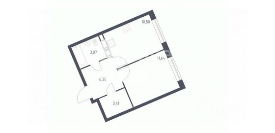 Продажа 1-комнатной квартиры 36 м², 15/24 этаж