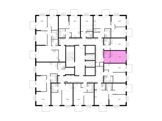 Продажа квартиры-студии 19,6 м², 9/17 этаж
