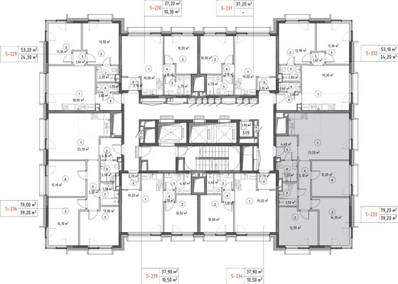 Продажа 3-комнатной квартиры 78,2 м², 28/30 этаж