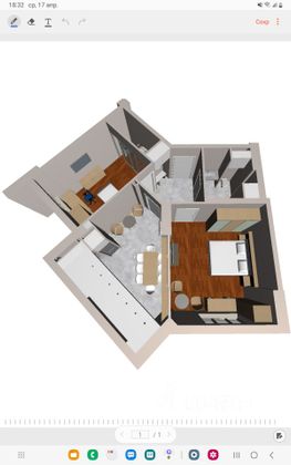 Продажа 2-комнатной квартиры 68,3 м², 2/24 этаж