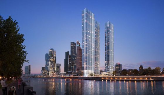 Продажа многокомнатной квартиры 208 м², 43/61 этаж