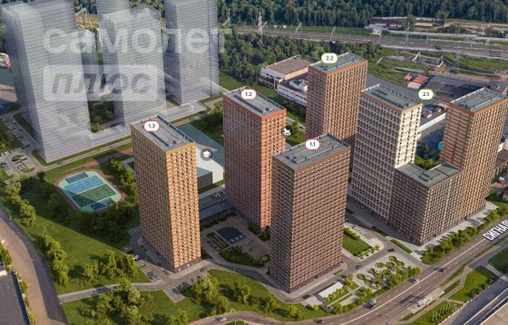 Продажа 3-комнатной квартиры 48 м², 18/33 этаж