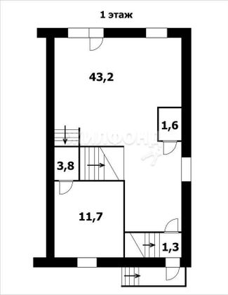 Продажа дома, 182 м², с участком 4 м²