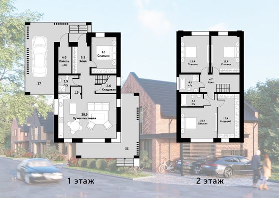 Продажа дома, 132 м², с участком 5,1 сотки