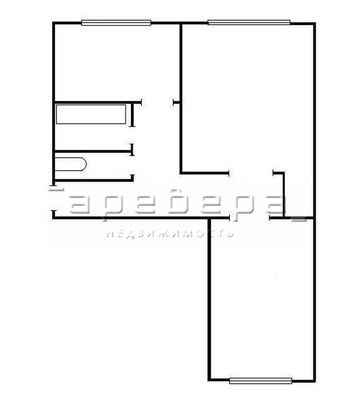 Продажа 2-комнатной квартиры 45 м², 1/5 этаж