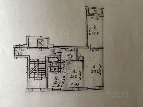 Продажа 3-комнатной квартиры 60 м², 9/9 этаж